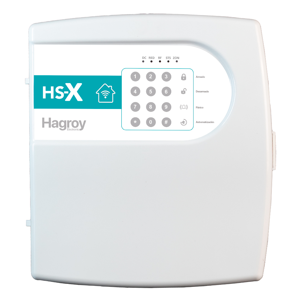 PANEL DE ALARMA RESIDENCIAL HS-X 220VAC