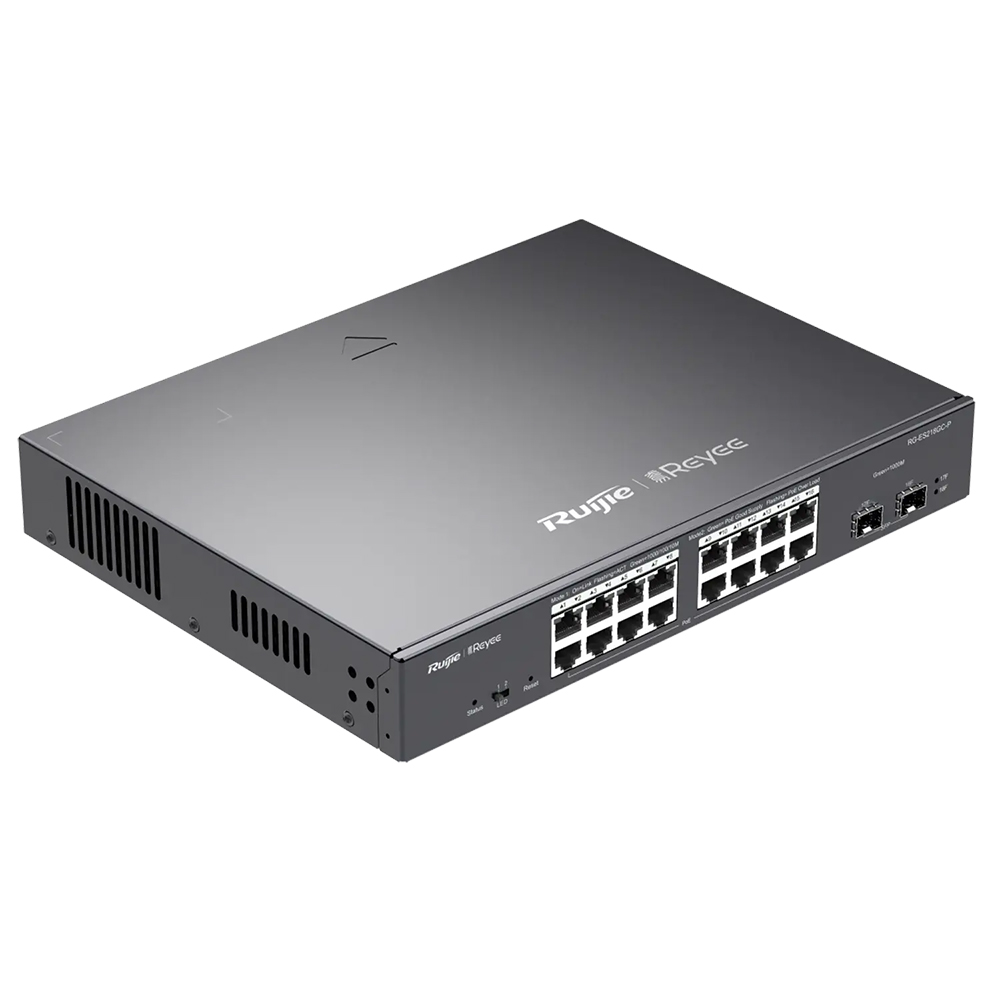 SWITCH 18 PUERTOS GIGABIT 16P POE POE+  2P UPLINK SF 240WCLOUD