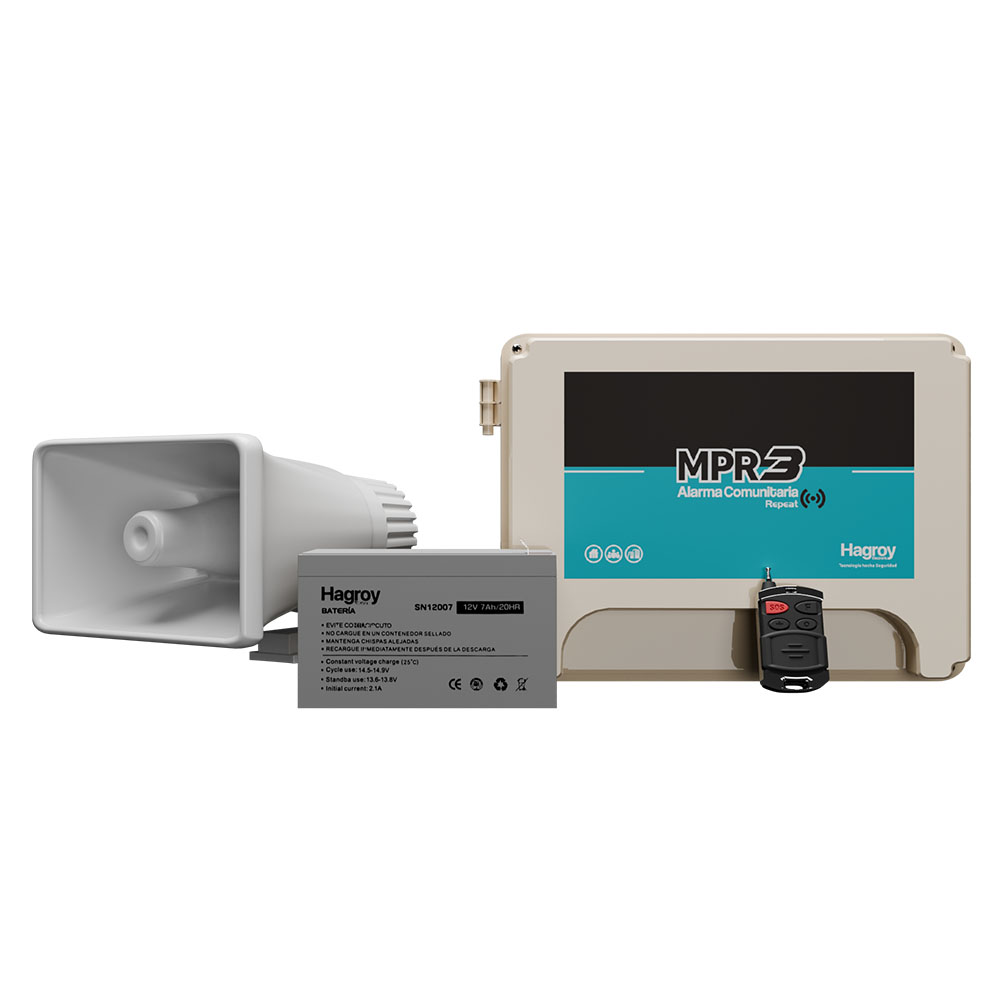 KIT ALARMA COMUNITARIA MPR-3