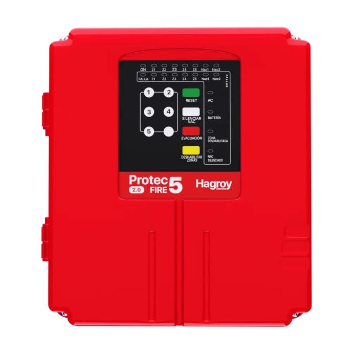 ALARMA CONTRA INCENDIO PROTEC FIRE 5 SMD/TH Mod. HG-PTFIRE5-2.0