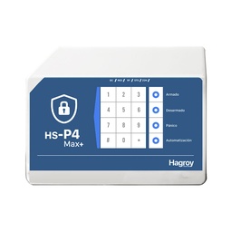 [HG-HS-P4-MAX] PANEL DE ALARMA RESIDENCIAL HS-P4 MAX SMD/TH C/SIR