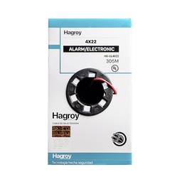 [HG-UL4X22] CABLE DE ALARMA CONTRA INCENDIO 4X22 c/UL SIN BLINDAJE / 305M
