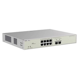 [RG-NBS5300-8MG2XS-UP] 8 PUERTOS POE POE+ GIGABIT L3  370W  2 SLOTS SFP CLOUD