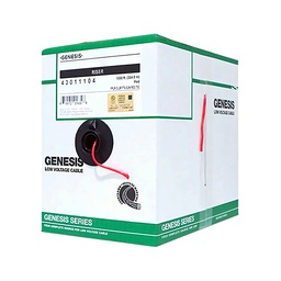 [GENFPLR2X18] CABLE CONTRA INCENDIO 2X18 SOLIDO FPLR SIN BLINDAJE / 300 M